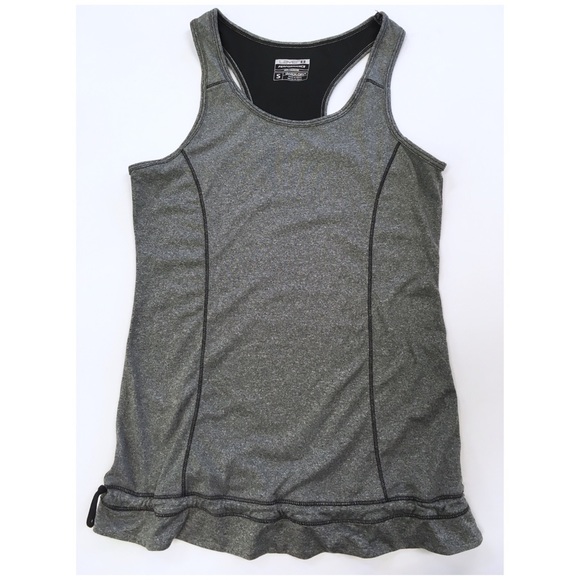 Layer 8 Tops - Layer 8 PERFORMANCE QWICK-DRY Gray Grey Tank SMALL